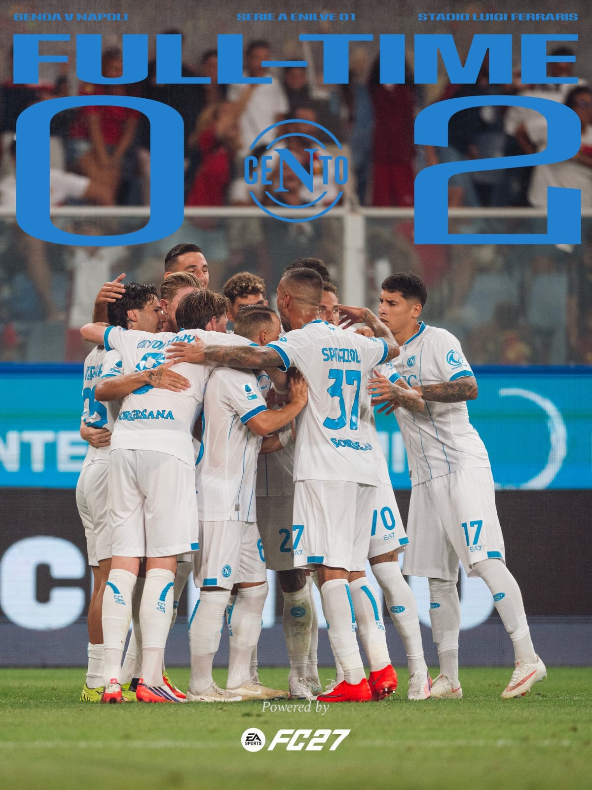 GENOA - NAPOLI 0 - 2